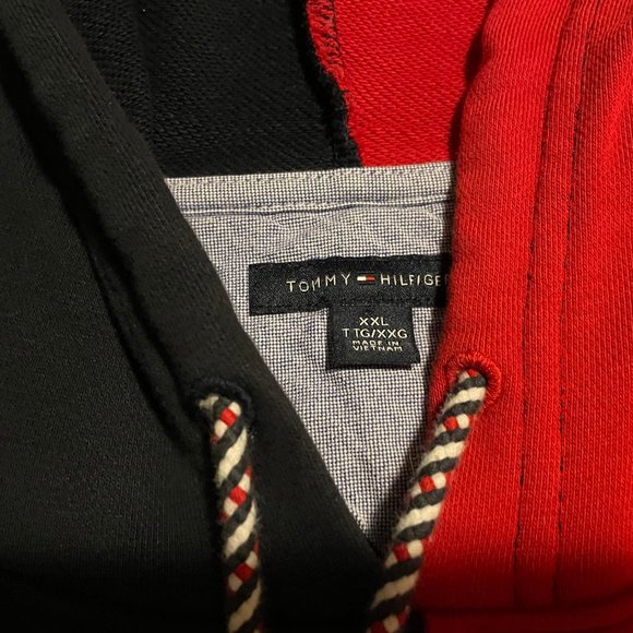 Vintage Tommy Hilfiger 2 Tone Color Scheme Sweater - Picture 3 of 6